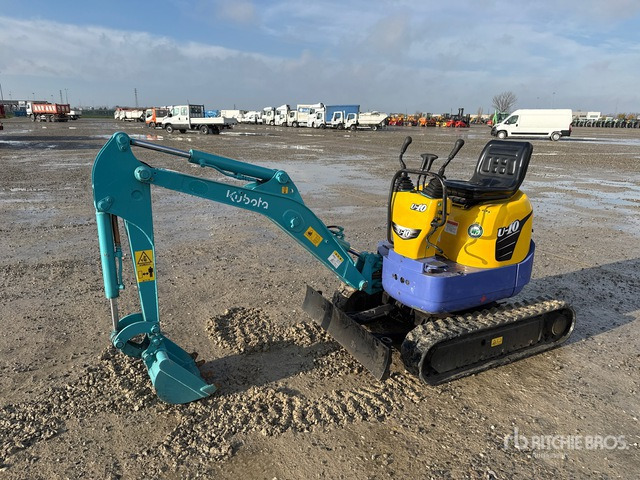 Kubota U-10 Mini Excavator: <6.6t - Miniexcavadora: foto 1 Kubota U-10 Mini Excavator: <6.6t - Miniexcavadora: foto 1