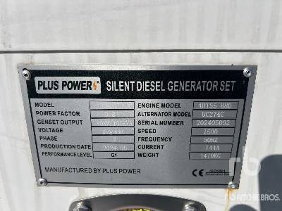 PLUS POWER GF2-100 (Unused) - Generador industriale: foto 5 PLUS POWER GF2-100 (Unused) - Generador industriale: foto 5