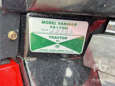 YANMAR FX175D - Tractor: foto 5 YANMAR FX175D - Tractor: foto 5