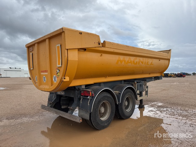 2004 Metaco T/A Remorque Benne 2 Essieux End Dump Trailer - Semirremolque volquete: foto 3 2004 Metaco T/A Remorque Benne 2 Essieux End Dump Trailer - Semirremolque volquete: foto 3