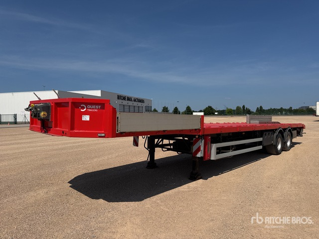 2004 Samro SD28VJ T/A Semi-Remorque Plateau 2 Essieux Flatbed Trailer - Remolque plataforma/ Caja abierta: foto 2 2004 Samro SD28VJ T/A Semi-Remorque Plateau 2 Essieux Flatbed Trailer - Remolque plataforma/ Caja abierta: foto 2