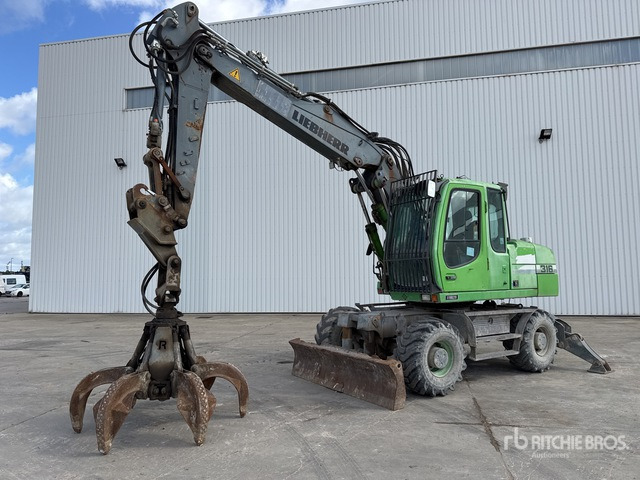 2011 Liebherr A 316 Litronic Pelle Sur Pneus Wheel Excavator - Excavadora de ruedas: foto 1 2011 Liebherr A 316 Litronic Pelle Sur Pneus Wheel Excavator - Excavadora de ruedas: foto 1