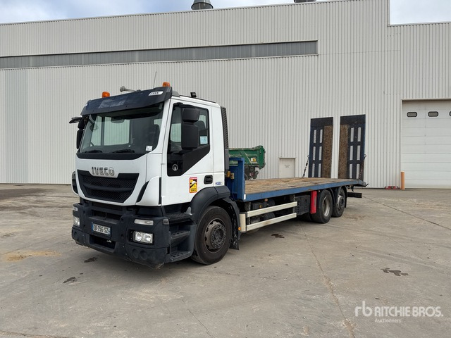 2013 Iveco 6x2 Camion Plateau Flatbed Truck - Camión portavehículos: foto 1 2013 Iveco 6x2 Camion Plateau Flatbed Truck - Camión portavehículos: foto 1