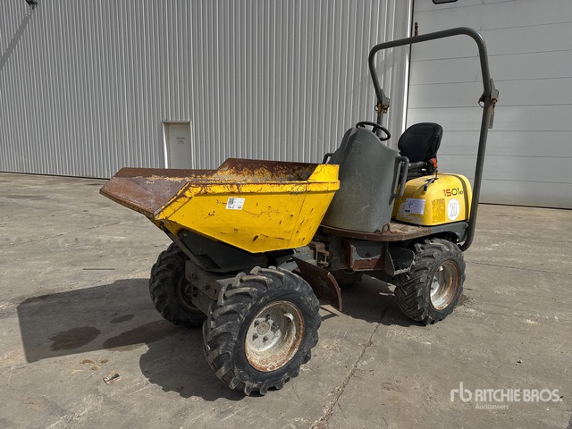 2016 Wacker Neuson 1501 1.5 t 4x4 Swivel Motobasculeur ... Dumper - Minidumper: foto 2 2016 Wacker Neuson 1501 1.5 t 4x4 Swivel Motobasculeur ... Dumper - Minidumper: foto 2