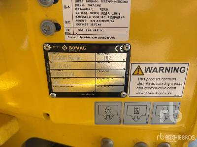 BOMAG BW120AD-5 Compacteur Vibrant Tandem (Non ... - Apisonadora de asfalto: foto 5 BOMAG BW120AD-5 Compacteur Vibrant Tandem (Non ... - Apisonadora de asfalto: foto 5