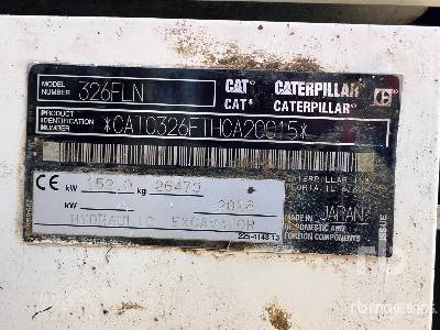 CAT 326FLN Pelle Sur Chenilles - Excavadora de cadenas: foto 5 CAT 326FLN Pelle Sur Chenilles - Excavadora de cadenas: foto 5