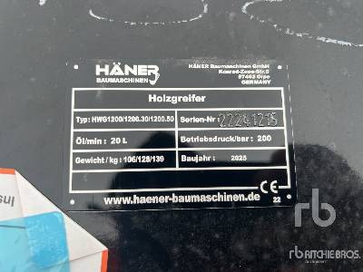HAENER HWG1200 (Unused) - Pinza de manipulación: foto 5 HAENER HWG1200 (Unused) - Pinza de manipulación: foto 5