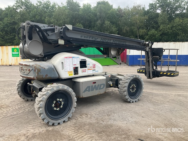 2016 Nifty HR21 4WD Hybrid Articulating Boom Lift - Plataforma articulada: foto 3 2016 Nifty HR21 4WD Hybrid Articulating Boom Lift - Plataforma articulada: foto 3