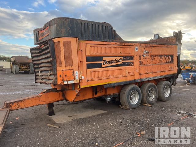 2017 Doppstadt DW3060 Tri/A Bio Shredder Horizontal Grinder - Trituradora de residuos: foto 2 2017 Doppstadt DW3060 Tri/A Bio Shredder Horizontal Grinder - Trituradora de residuos: foto 2