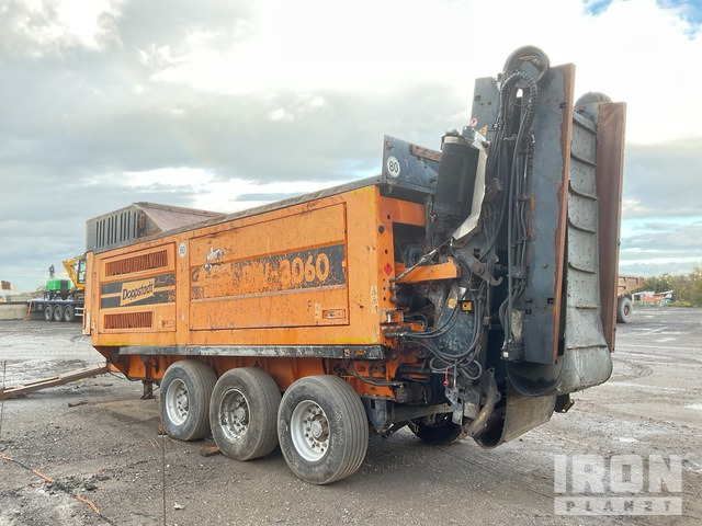 2017 Doppstadt DW3060 Tri/A Bio Shredder Horizontal Grinder - Trituradora de residuos: foto 4 2017 Doppstadt DW3060 Tri/A Bio Shredder Horizontal Grinder - Trituradora de residuos: foto 4