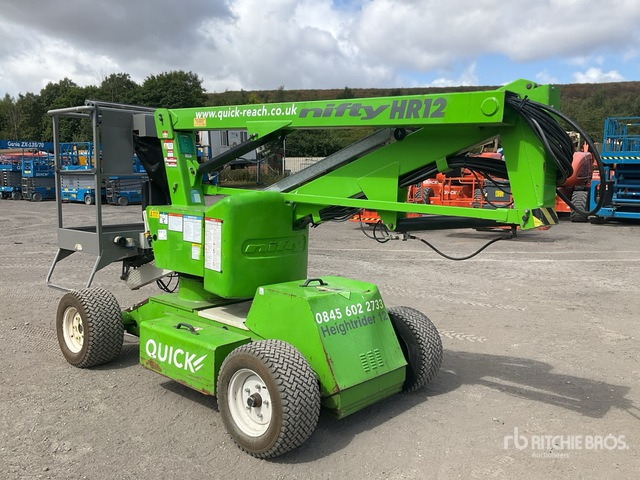 2017 Nifty HR12?NDE 2WD Hybrid Articulating Boom Lift - Plataforma articulada: foto 4 2017 Nifty HR12?NDE 2WD Hybrid Articulating Boom Lift - Plataforma articulada: foto 4