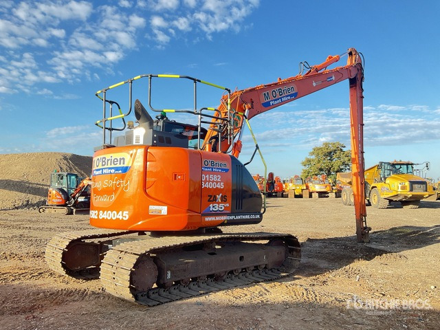 2018 Hitachi ZX135US-6 Long Reach Tracked Excavator - Excavadora de cadenas: foto 5 2018 Hitachi ZX135US-6 Long Reach Tracked Excavator - Excavadora de cadenas: foto 5