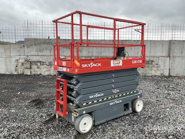 2019 Skyjack SJIII4740 2019 Skyjack SJ4740 Scissor Lift Scissor Lift - Plataforma de tijeras: foto 2 2019 Skyjack SJIII4740 2019 Skyjack SJ4740 Scissor Lift Scissor Lift - Plataforma de tijeras: foto 2