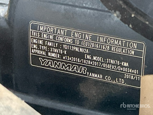 2019 Thwaites MACH201 1 ton 4x4 Hi-Tip Dumper - Dúmper: foto 5 2019 Thwaites MACH201 1 ton 4x4 Hi-Tip Dumper - Dúmper: foto 5