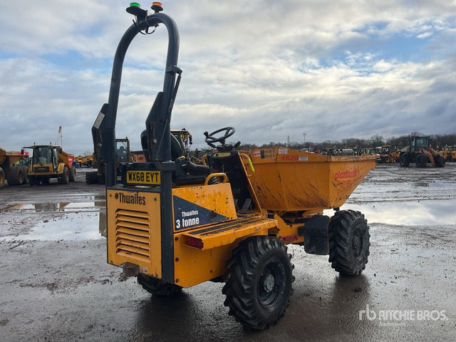 2019 Thwaites MACH580 3 ton 4x4 Swivel Dumper - Dúmper: foto 3 2019 Thwaites MACH580 3 ton 4x4 Swivel Dumper - Dúmper: foto 3