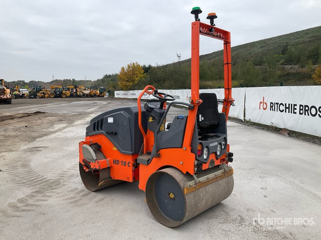 2020 Hamm HD10CVV 2020 Hamm HD10C VV Double Drum Roller Double Drum Roller - Apisonadora de asfalto: foto 3 2020 Hamm HD10CVV 2020 Hamm HD10C VV Double Drum Roller Double Drum Roller - Apisonadora de asfalto: foto 3