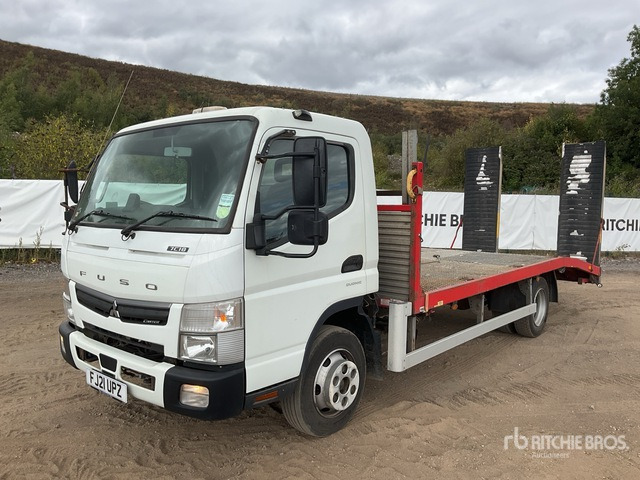 2021 Mitsubishi Canter 4x2 Flatbed Truck - Camión caja abierta: foto 2 2021 Mitsubishi Canter 4x2 Flatbed Truck - Camión caja abierta: foto 2