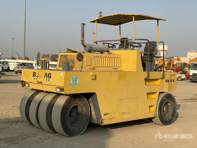 1999 Bomag BW20R 8 Wheel Pneumatic Roller - Rodillo de neumáticos: foto 1 1999 Bomag BW20R 8 Wheel Pneumatic Roller - Rodillo de neumáticos: foto 1