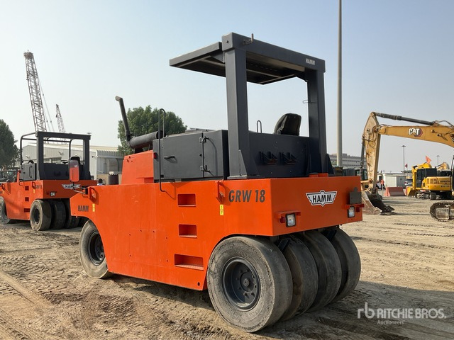 2003 Hamm GRW18 8 Wheel Pneumatic Roller - Rodillo de neumáticos: foto 4 2003 Hamm GRW18 8 Wheel Pneumatic Roller - Rodillo de neumáticos: foto 4