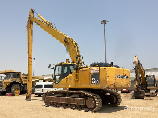 2008 Komatsu PC600-7 Long Reach Tracked Excavator - Excavadora de cadenas: foto 4 2008 Komatsu PC600-7 Long Reach Tracked Excavator - Excavadora de cadenas: foto 4