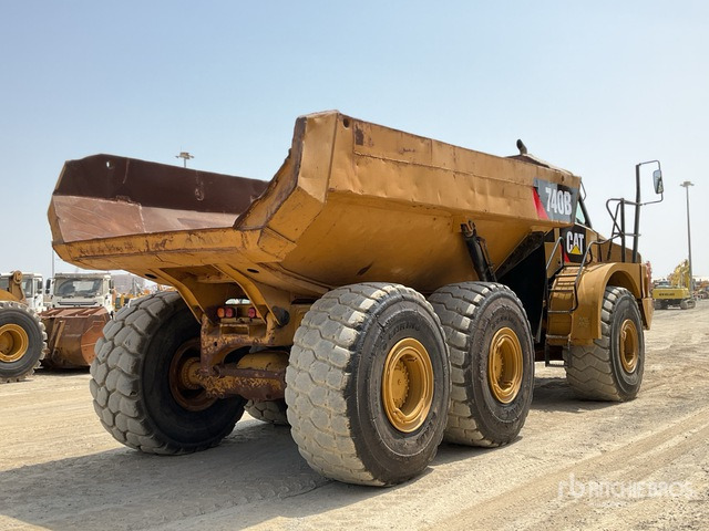 2012 Cat 740B - Dúmper articulado: foto 4 2012 Cat 740B - Dúmper articulado: foto 4