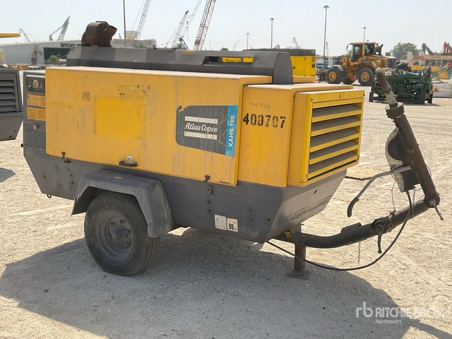 2018 Atlas Copco XAHS186 Mobile (Inoperable) Air Compressor - Compresor de aire: foto 1 2018 Atlas Copco XAHS186 Mobile (Inoperable) Air Compressor - Compresor de aire: foto 1