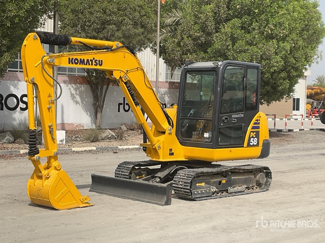 2022 Komatsu PC58-8 Mini Excavator: <6.6t - Miniexcavadora: foto 1 2022 Komatsu PC58-8 Mini Excavator: <6.6t - Miniexcavadora: foto 1