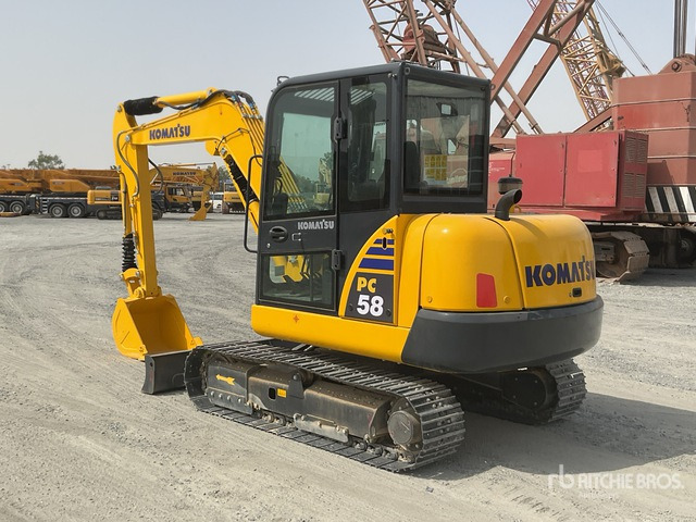2022 Komatsu PC58-8 Mini Excavator: <6.6t - Miniexcavadora: foto 3 2022 Komatsu PC58-8 Mini Excavator: <6.6t - Miniexcavadora: foto 3