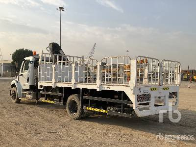 FREIGHTLINER Hiab 070A 4 ton Knuckle Boom on 4x2 - Camión caja abierta, Camión grúa: foto 2 FREIGHTLINER Hiab 070A 4 ton Knuckle Boom on 4x2 - Camión caja abierta, Camión grúa: foto 2
