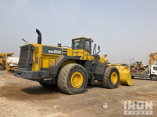 Komatsu WA600-6 Wheel Loader - Cargadora de ruedas: foto 3 Komatsu WA600-6 Wheel Loader - Cargadora de ruedas: foto 3