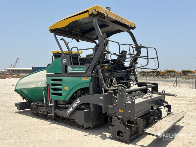 Vogele SUPER 1800-2L - Pavimentadora de asfalto: foto 3 Vogele SUPER 1800-2L - Pavimentadora de asfalto: foto 3