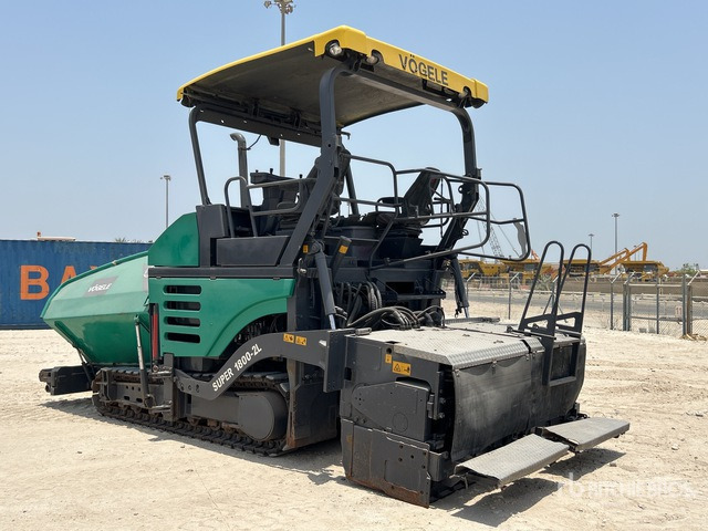 Vogele Super 1800-2L - Pavimentadora de asfalto: foto 4 Vogele Super 1800-2L - Pavimentadora de asfalto: foto 4