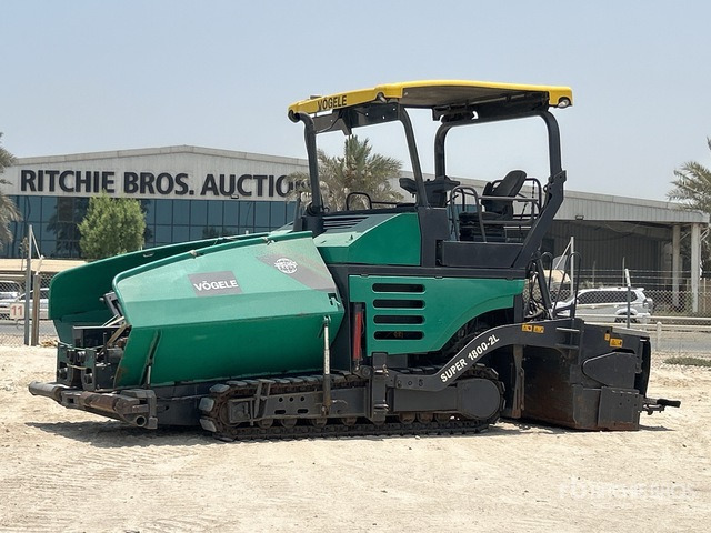 Vogele Super 1800-2L - Pavimentadora de asfalto: foto 1 Vogele Super 1800-2L - Pavimentadora de asfalto: foto 1