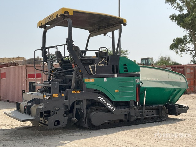 Vogele Super S1800-2 - Pavimentadora de asfalto: foto 4 Vogele Super S1800-2 - Pavimentadora de asfalto: foto 4