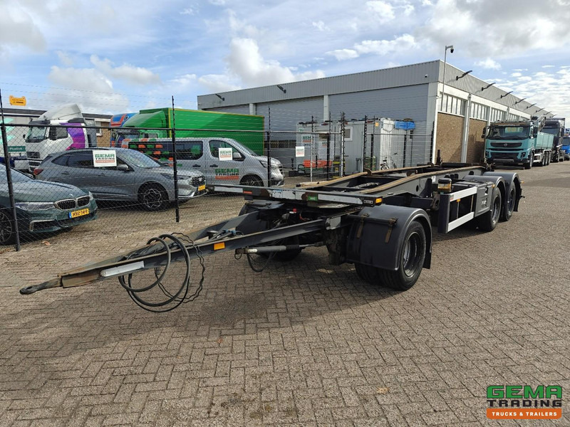 A.J.K. AETL/10-28/19.5 3-Assen Gigant - ContainerSysteem 7m - LiftAs - Trommelremmen - Luchtvering - Centrale Smering - Remolque portacontenedore/ Intercambiable: foto 1 A.J.K. AETL/10-28/19.5 3-Assen Gigant - ContainerSysteem 7m - LiftAs - Trommelremmen - Luchtvering - Centrale Smering - Remolque portacontenedore/ Intercambiable: foto 1