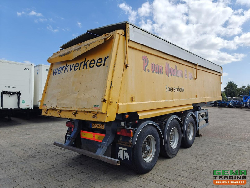 ATM OKA 17 27 3-Assen SAF - Kipper 26.8m³ + MilieuKleppen - Lift-as - Staal/Staal - Semirremolque volquete: foto 1 ATM OKA 17 27 3-Assen SAF - Kipper 26.8m³ + MilieuKleppen - Lift-as - Staal/Staal - Semirremolque volquete: foto 1