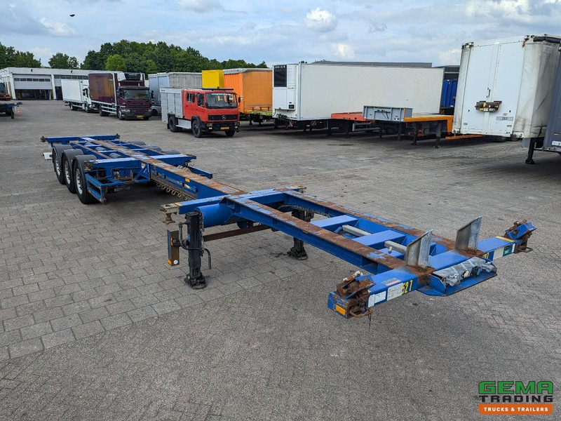Broshuis MFCC 3-Assen SAF - Lift as - Schijfremmen - Alle aansluitingen - Semirremolque portacontenedore/ Intercambiable: foto 4 Broshuis MFCC 3-Assen SAF - Lift as - Schijfremmen - Alle aansluitingen - Semirremolque portacontenedore/ Intercambiable: foto 4