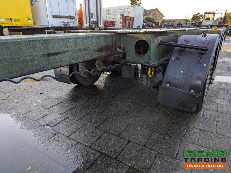 Semirremolque portacontenedore/ Intercambiable Krone SD 27 3-Assen BPW Backslider - DrumBrakes - 20 2x20FT/30/40FT - 10+ Units in Stock (O1931): foto 12