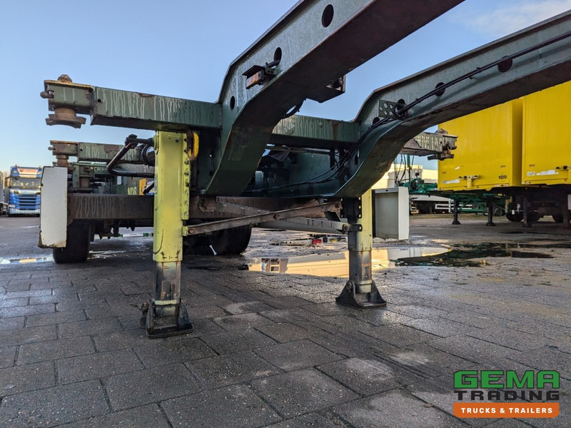 Semirremolque portacontenedore/ Intercambiable Krone SD 27 3-Assen BPW Backslider - DrumBrakes - 20 2x20FT/30/40FT - 10+ Units in Stock (O1931): foto 10