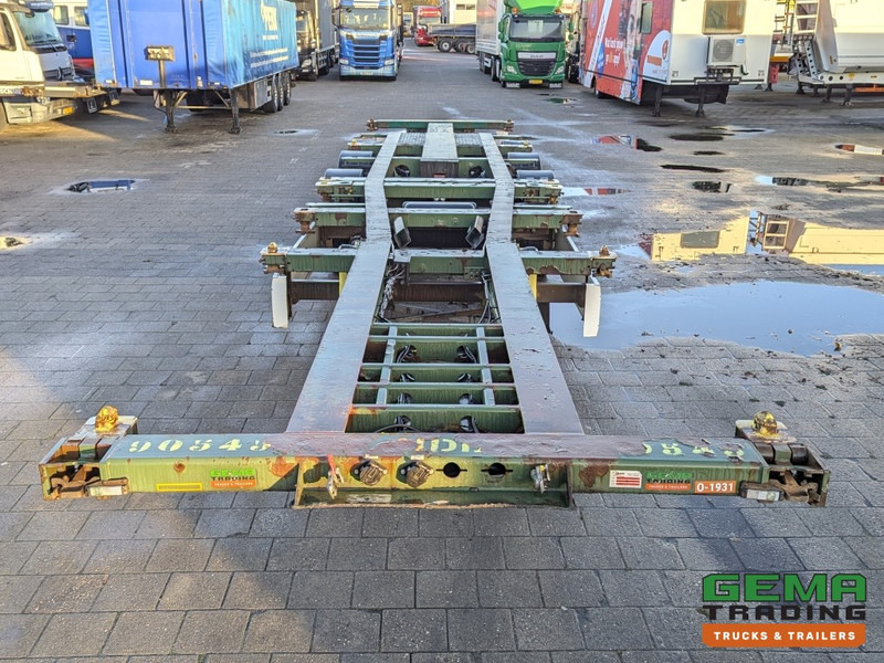 Semirremolque portacontenedore/ Intercambiable Krone SD 27 3-Assen BPW Backslider - DrumBrakes - 20 2x20FT/30/40FT - 10+ Units in Stock (O1931): foto 9