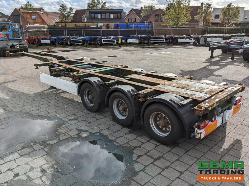 Krone SD 27 3-Assen BPW RearSlider - DrumBrakes - 5280kg - Semirremolque portacontenedore/ Intercambiable: foto 3 Krone SD 27 3-Assen BPW RearSlider - DrumBrakes - 5280kg - Semirremolque portacontenedore/ Intercambiable: foto 3