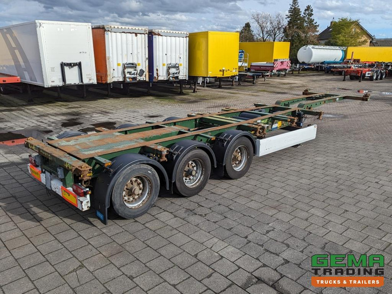 Krone SD 27 3-Assen BPW RearSlider - DrumBrakes - 5280kg - Semirremolque portacontenedore/ Intercambiable: foto 5 Krone SD 27 3-Assen BPW RearSlider - DrumBrakes - 5280kg - Semirremolque portacontenedore/ Intercambiable: foto 5