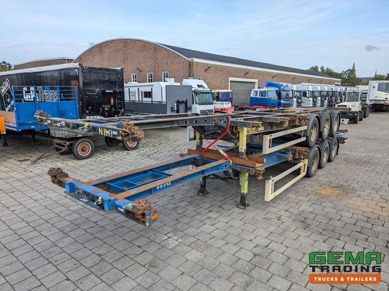 Krone SD 3-Assen BPW DrumBrakes - All Connections - Package of 2 (O1883) - Semirremolque portacontenedore/ Intercambiable: foto 2 Krone SD 3-Assen BPW DrumBrakes - All Connections - Package of 2 (O1883) - Semirremolque portacontenedore/ Intercambiable: foto 2