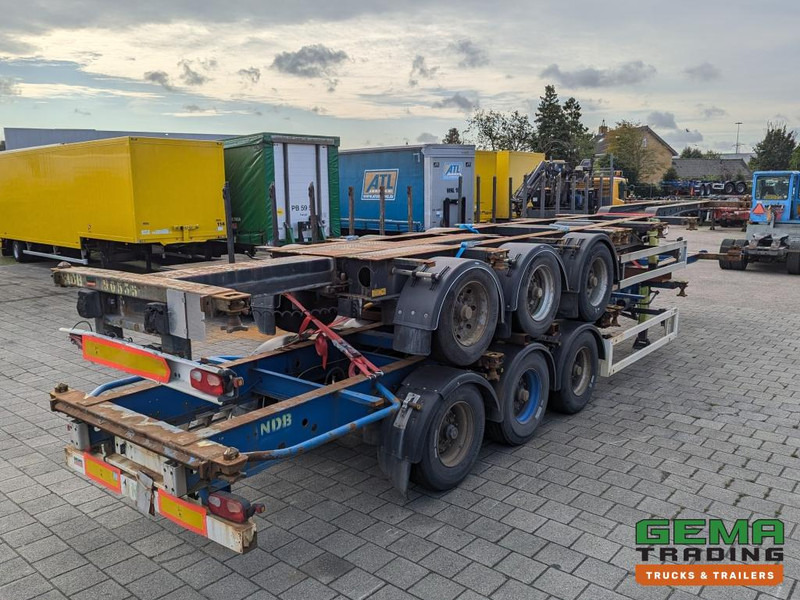 Krone SD 3-Assen BPW DrumBrakes - All Connections - Package of 2 (O1883) - Semirremolque portacontenedore/ Intercambiable: foto 1 Krone SD 3-Assen BPW DrumBrakes - All Connections - Package of 2 (O1883) - Semirremolque portacontenedore/ Intercambiable: foto 1