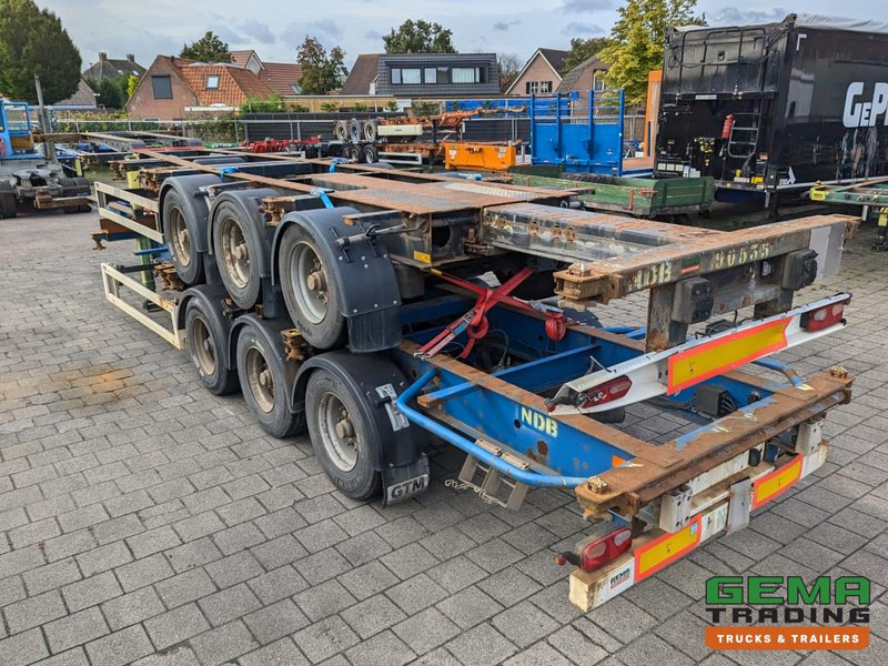 Krone SD 3-Assen BPW DrumBrakes - All Connections - Package of 2 (O1883) - Semirremolque portacontenedore/ Intercambiable: foto 3 Krone SD 3-Assen BPW DrumBrakes - All Connections - Package of 2 (O1883) - Semirremolque portacontenedore/ Intercambiable: foto 3