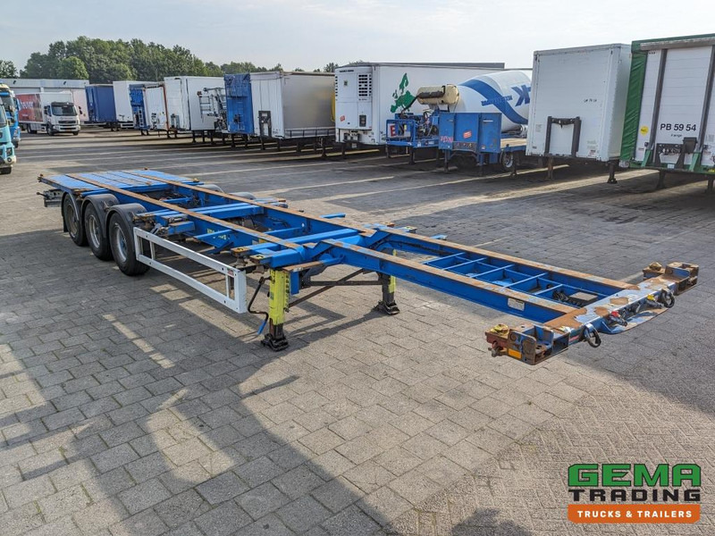 Krone SDC-27 3-Assen BPW Drumbrakes - 5340KG - All Connections (O1912) - Semirremolque portacontenedore/ Intercambiable: foto 4 Krone SDC-27 3-Assen BPW Drumbrakes - 5340KG - All Connections (O1912) - Semirremolque portacontenedore/ Intercambiable: foto 4