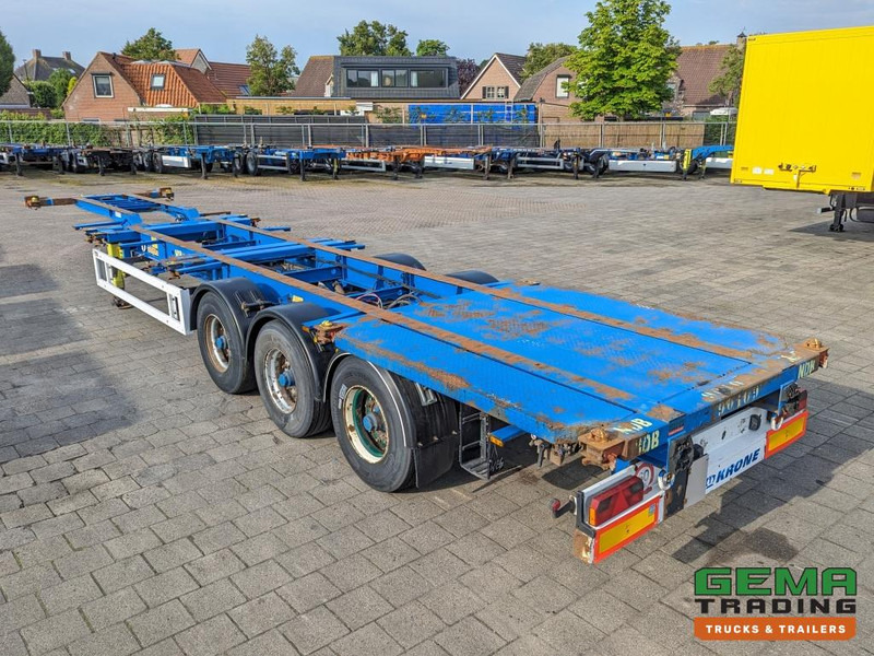 Krone SDC-27 3-Assen BPW Drumbrakes - 5340KG - All Connections (O1912) - Semirremolque portacontenedore/ Intercambiable: foto 3 Krone SDC-27 3-Assen BPW Drumbrakes - 5340KG - All Connections (O1912) - Semirremolque portacontenedore/ Intercambiable: foto 3