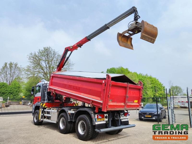 MAN TGS 26.400 6x6 4 Daycab Euro4 - HMF1643Z2 - Hyva 2-Zijdige Kipper 5.4m. - REBUILT ENGINE - TOP! (V584) - Camión volquete, Camión grúa: foto 5 MAN TGS 26.400 6x6 4 Daycab Euro4 - HMF1643Z2 - Hyva 2-Zijdige Kipper 5.4m. - REBUILT ENGINE - TOP! (V584) - Camión volquete, Camión grúa: foto 5