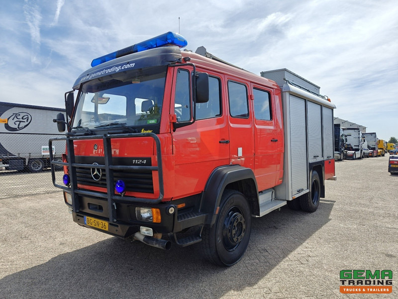 Mercedes-Benz 1124 AF 4x4 Dubbelcab 6Cil - 8 Pers - Ziegler TS - Tankautospuit TS09 LD2.800 HD265 T2.000 S40 - 04/2026 APK - Camión de bomberos: foto 1 Mercedes-Benz 1124 AF 4x4 Dubbelcab 6Cil - 8 Pers - Ziegler TS - Tankautospuit TS09 LD2.800 HD265 T2.000 S40 - 04/2026 APK - Camión de bomberos: foto 1