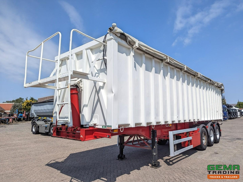 OVA 38OK911 3-Assen - Kipper 46m³ - Staal/Alu - Trommelremmen - Naloop As - 12/2025 APK - Semirremolque volquete: foto 1 OVA 38OK911 3-Assen - Kipper 46m³ - Staal/Alu - Trommelremmen - Naloop As - 12/2025 APK - Semirremolque volquete: foto 1